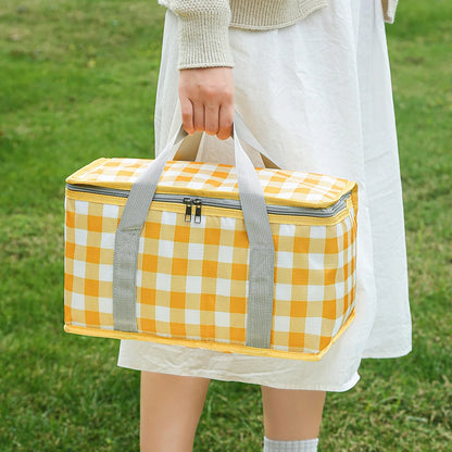 Waterproof Foil Cooler Bag – Large Capacity Picnic and Camping Insulation Bag